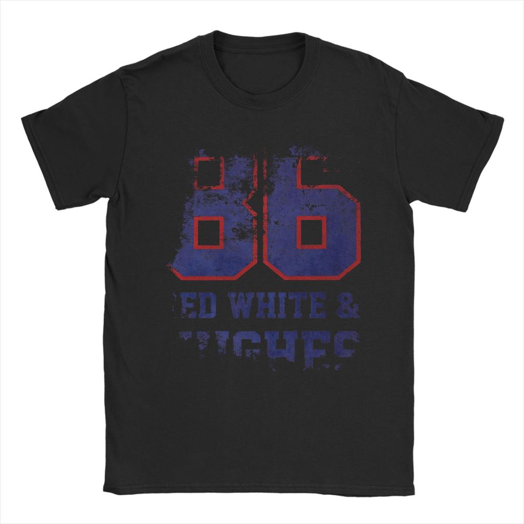 Hockey Hughes 86 USA T Shirt Summer Aesthetic T Shirts Cotton Novelty Tee Shirt For Unisexs ShortSleeved Pattern Tops