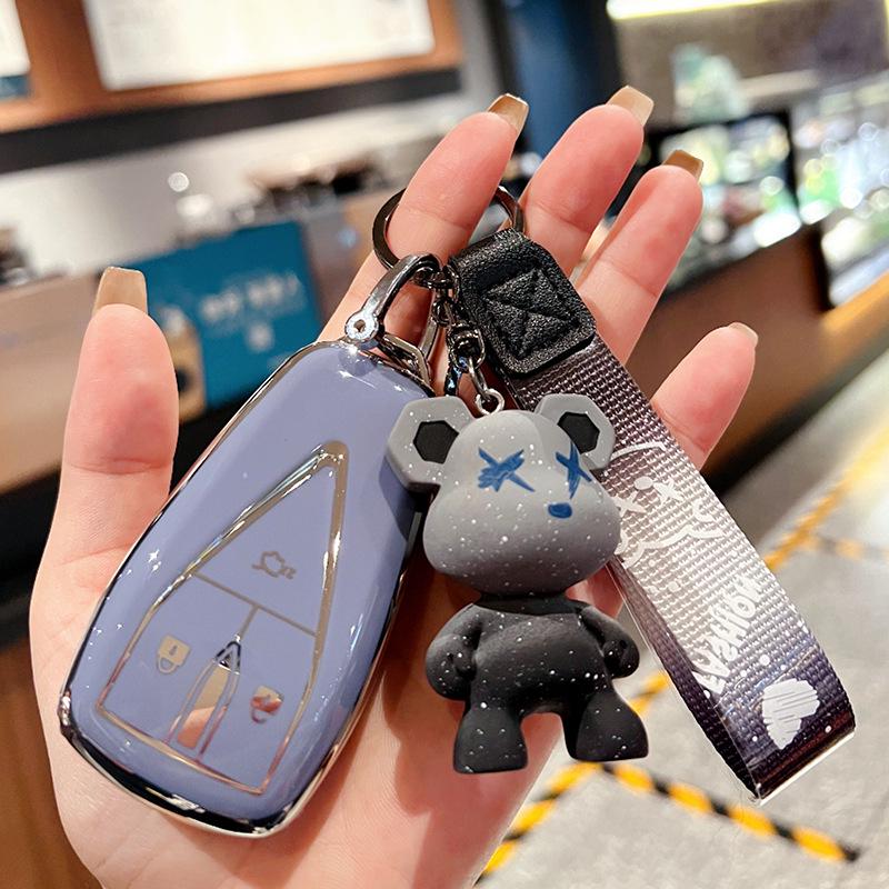 Чехол для ключа Changan CS Series: Подходит для CS75 Plus, Yidong, CS35, CS55, X5, Oushang X7