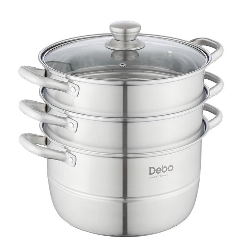 Debo Wosburg 304 Stainless Steel Steamer & Soup Pot