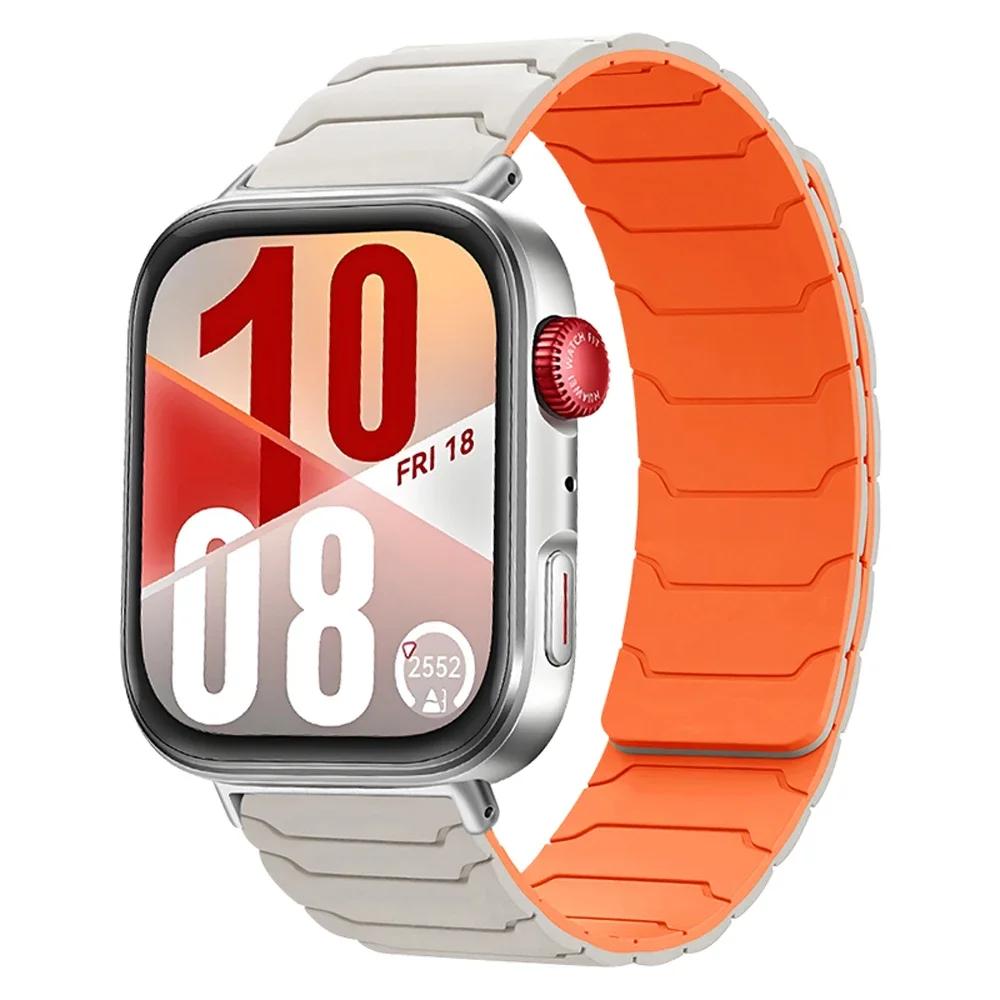 Magnetic Strap for Huawei Watch Fit 4/3/2/1 Band Silicone Bracelet for Huawei Watch Fit3 Strap for Huawei Fit4Pro Correas 4/4pro