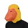 Adorable Yellow Duck Mask Fun Animal Costume Accessory For Halloween Parties And Events