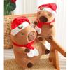 Capybara Toy Plush Holiday Cheer Cartoon Lion Christmas Fortune Festive Wealth