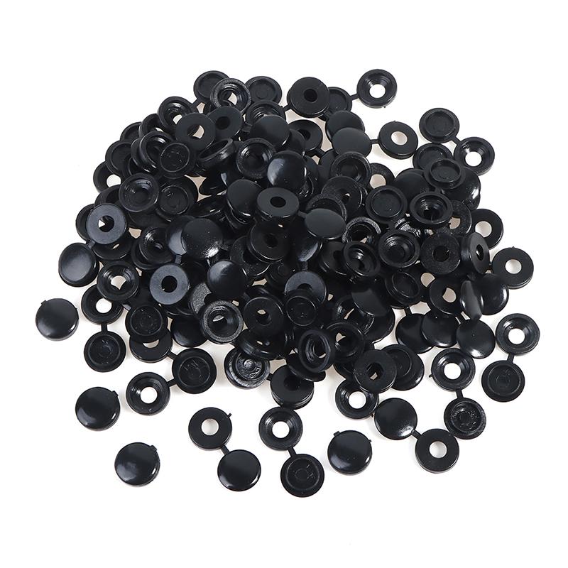 100 шт. колпачков для винтов, практичных самонарезающих винтов, гаек, болтов, защитных чехлов