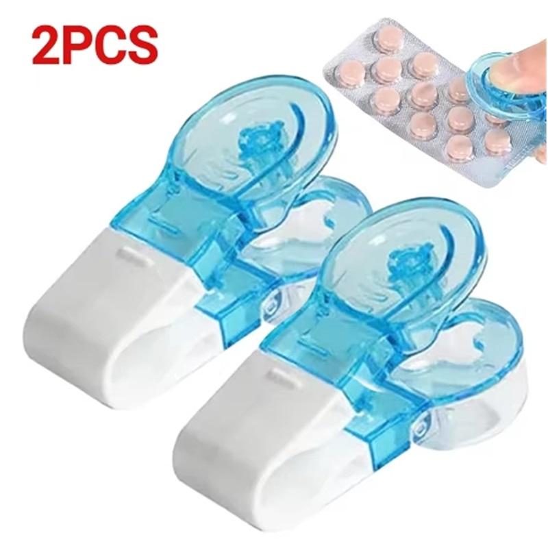 1 шт. портативный ящик для хранения таблеток, противозагрязняющий измельчитель таблеток для личного здравоохранения