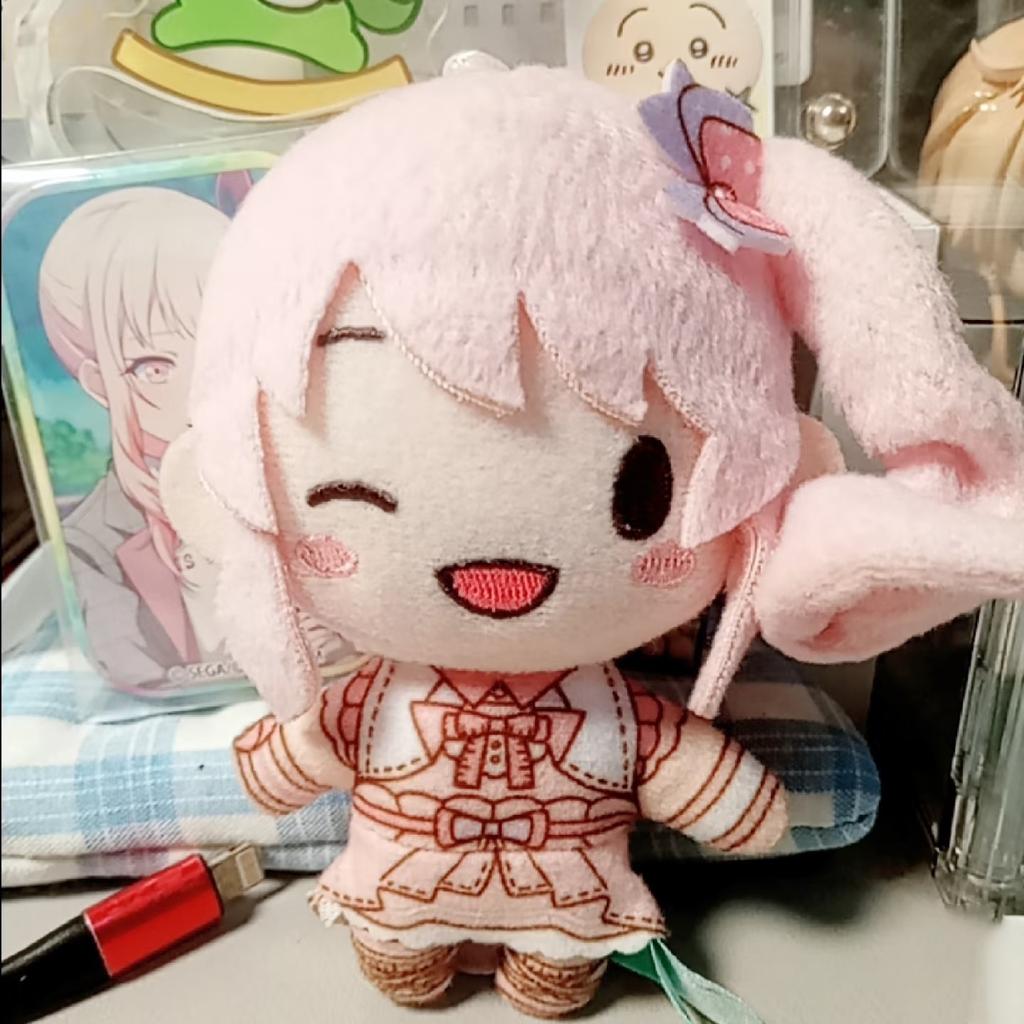 10 см Плюшевые куклы Pjsk Игрушки Project Sekai Акияма Мизуки Мягкие плюшевые игрушки Брелок Йоисаки Канаде Подвеска Декор для рюкзака Сумки Подарок