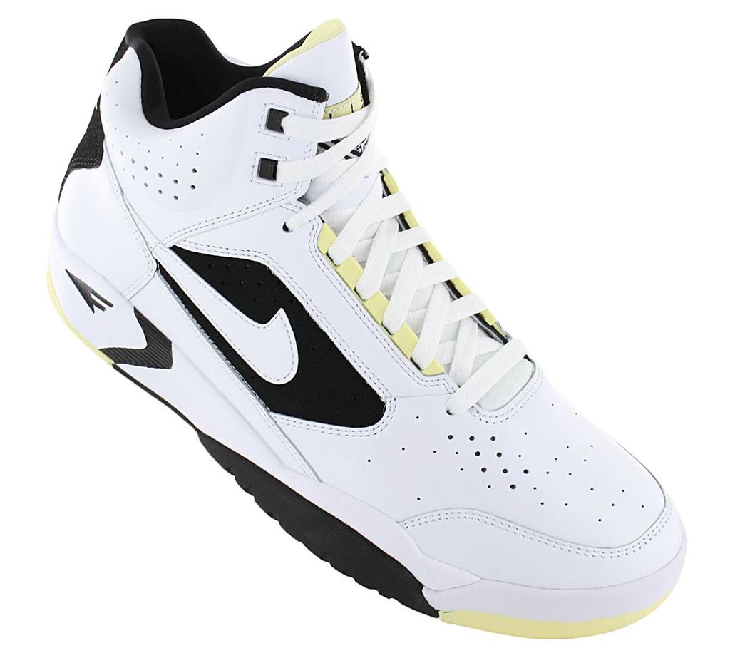 Nike Air Flight Lite Mid - Мужские баскетбольные кроссовки кожаные белые DV0824-100 ОРИГИНАЛ