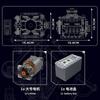 Mould King V8 Engine 10171 LSX454 Motorized Simulation Model Electrically Drive Building Blocks Technical Car Parts Toys Gift