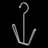 4Pcs/Pack Stainless Steel Clothes Hanger Hook Silver Storage Organizer New Shoe Drying Rack