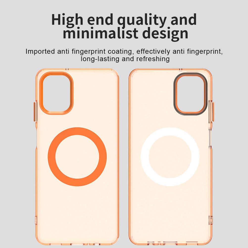 For Samsung Galaxy F06 5G/M06 5G Case Compatible with MagSafe Anti Drop Hybrid Phone Back Cover