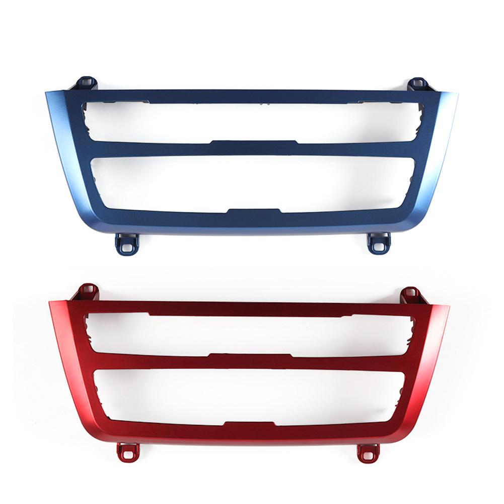 Автомобильная приборная панель, центральная консоль, панель переменного тока, отделка радио, светодиодная подсветка для BMW 3/4 серии 3GT M3 M4 F30 F31 F32 F34 F36