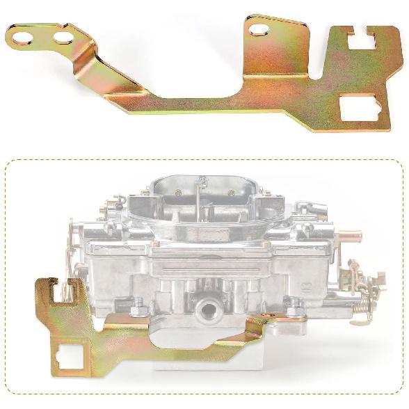 157313 Throttle Cable Bracket and Kickdown Cable Bracket | Fit for Edelbrock Carburetor Performer, for Thunder AVS, for Quadrajet-style Carburetors