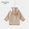 MOMOCO Boys' Faux Shearling Hooded Jacket
