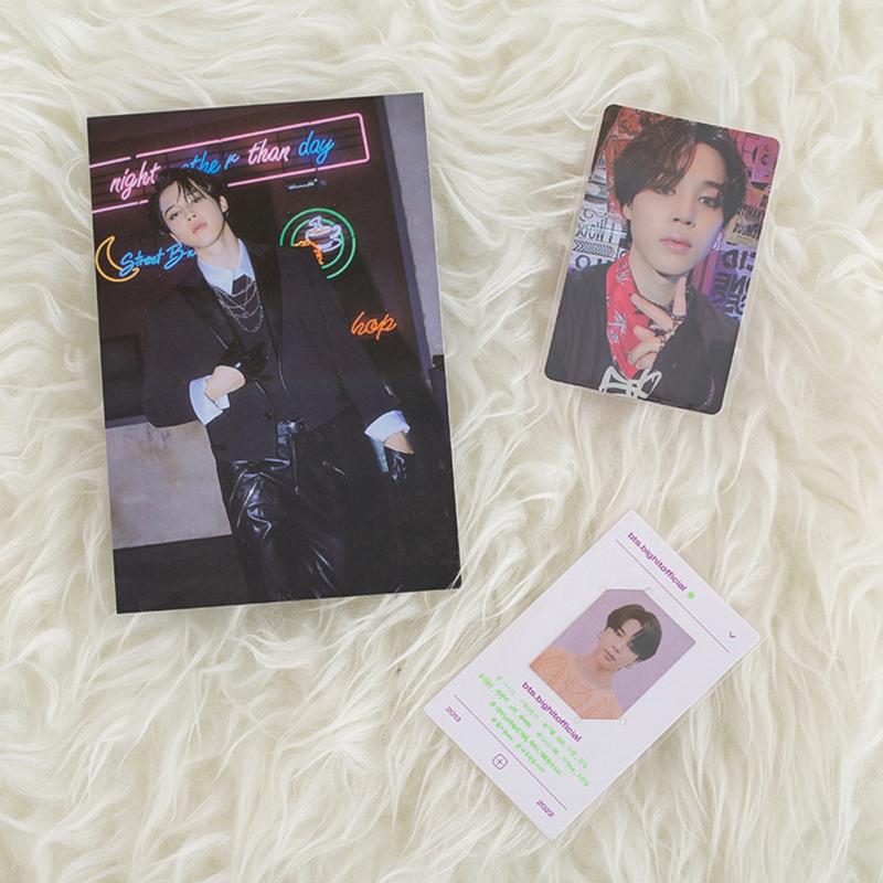 54 шт. Неповторяющиеся фотокарточки Bts Lomo Cards 2022 Настольный календарь Подарочная коллекция для поклонников Bts