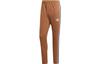 Спортивные брюки Adidas Adicolor 70-х в полоску, коричневые IB3430