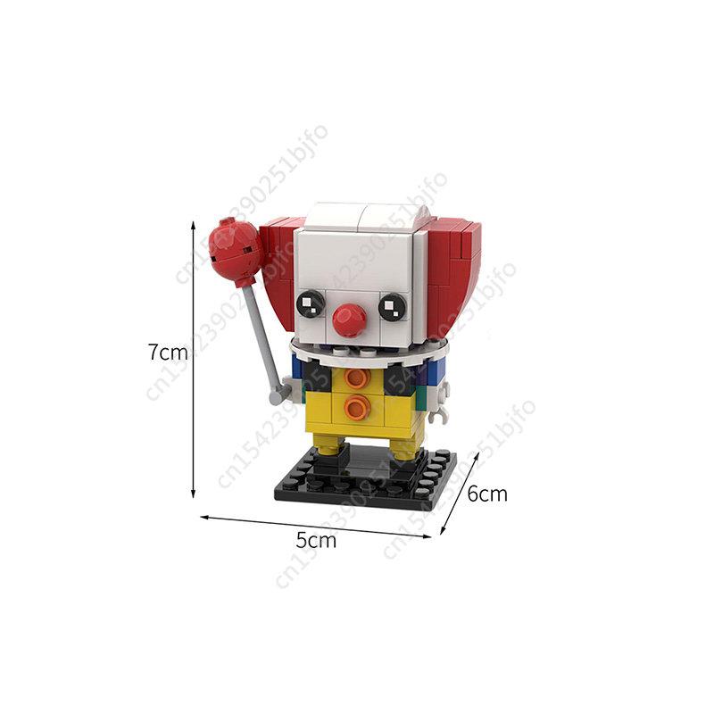 Moc Game Movie Series Brickheadz Фигурка Строительные блоки Сборка модели Аниме Фигурка Персонаж фильма Кирпичи Игрушка для детей