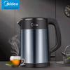 Midea Электрический чайник из нержавеющей стали, 1,5 л, штепсель CN (адаптер в комплекте)
