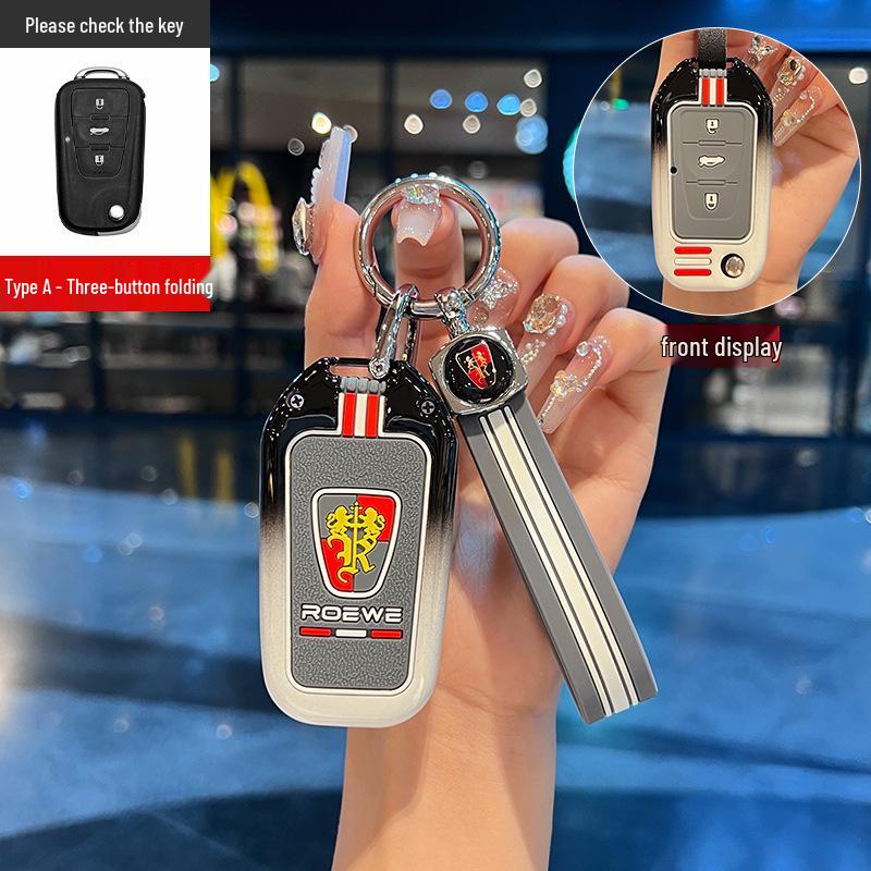 Key Case for Roewe 350/360/750: Folding W5 Special Shell