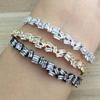 Accessories, Jewelry 3A Zircon Plated Real Gold Open Bracelets, Bracelets