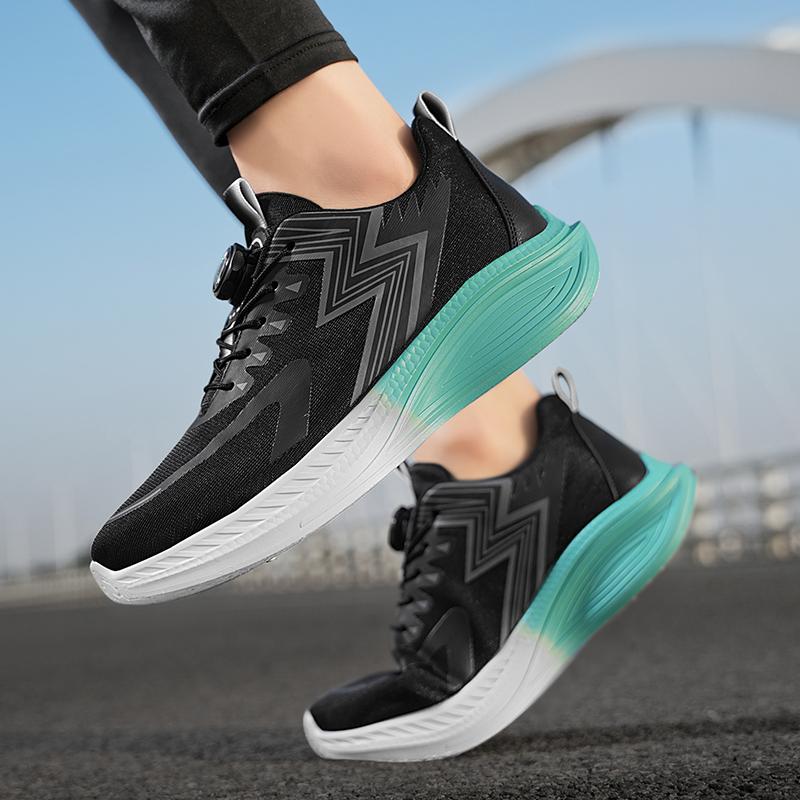 Новые легкие кроссовки для бега с отскоком и противоскользящим дизайном, низкий вырез, легкие, с амортизацией, дышащие спортивные туфли, повседневная обувь