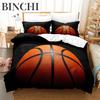 Комплект постельного белья «Баскетбол», комплект пододеяльников, постельное белье с 3D-принтом, комплект постельного белья размера «queen size», модный дизайн