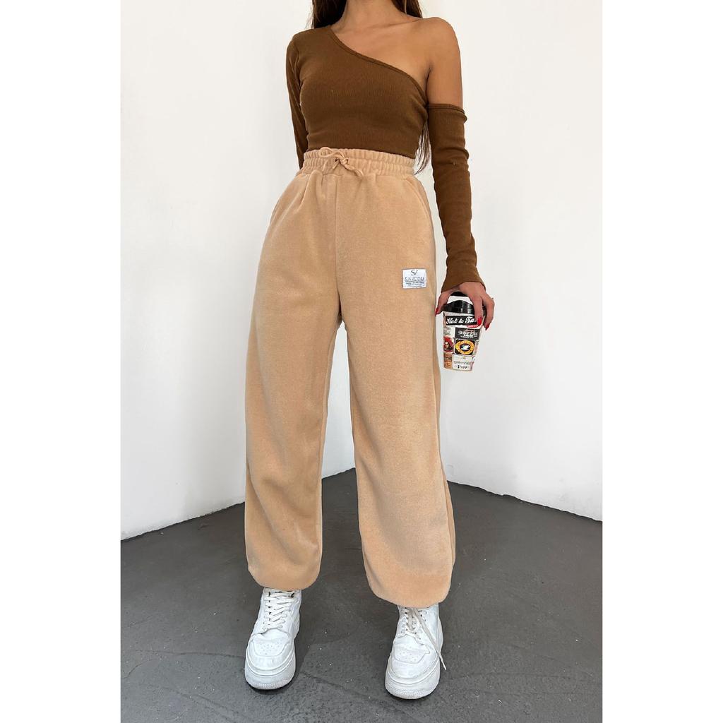 Women's Arrasit Winter Thick Polar Fabric High Waist Jogger Tracksuit Six