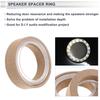 RATCHROLL 2 Sets Universal Speaker Spacer Ring Tweeter Speaker Spacer Adapter with Acrylic Washer