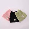 Keep Warm Baby Cap Solid Color Winter Hats New Knit Hat  Kids Outdoor