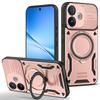 Магнитный чехол для vivo V60 Lite 4G / V60 Lite 5G Ударопрочный TPU + PC Задняя крышка телефона с подставкой