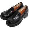 Platform Platform Formal [Arisana] Loafers, Shoes, Girls, Loafers, Black, Junior, Shoes, 23.0cm