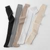 Anti-Slip Design Five Finger Yoga Socks Silicone Dots High Length Thigh Socks  Yoga Practice