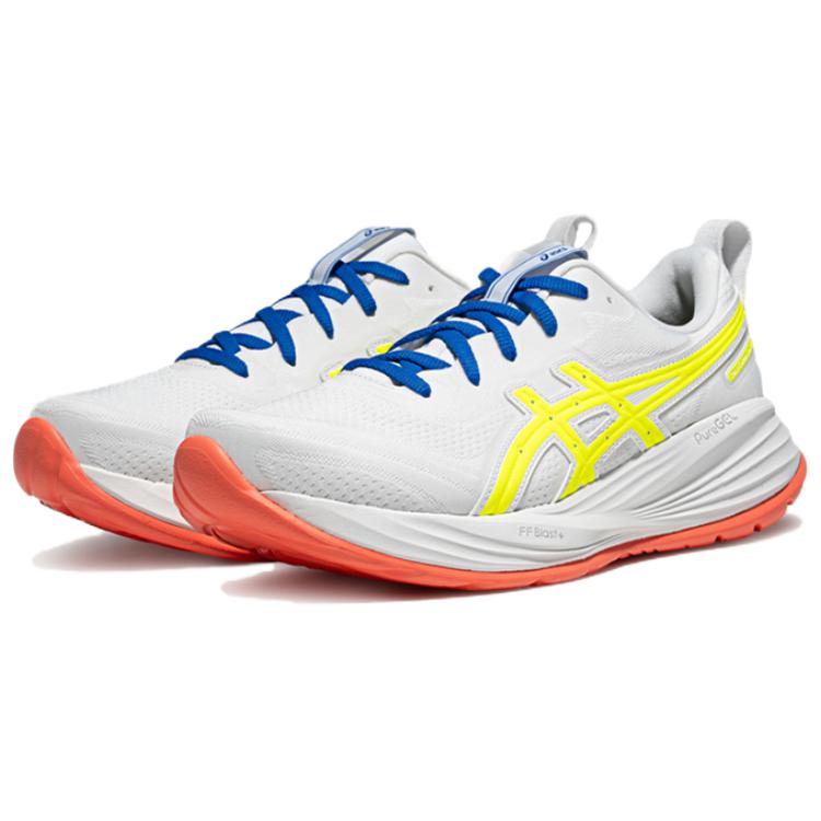 Asics Gel Cumulus 27 Пакет для трек-клуба - Безопасный желтый Мужские кроссовки Белый 1011C135-100