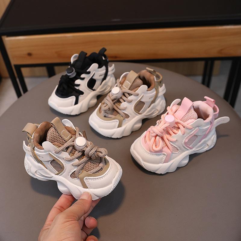 Children's Sneakers Comfortable 2025 New Baby Toddler Sports Shoes Both Men Women Breathable Non Slip Mesh Casual Tenis Shoes