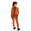 Kids Tiger Jumpsuit Tigger 3D Print Cosplay Costume Halloween Animal Stage Performance Outfit for Boys Girls