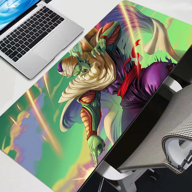 Mouse Pad Dragon Ball Piccolo Large Pc Computer Gamer Kawaii Gaming Accessories Mousepad Keyboard Desk Mat Carpet Table