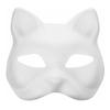 1/5 шт., маска для вечеринки, набор «сделай сам», заготовки для маски, креативная ручная роспись, персонализированная маска для кошки, регулируемые эластичные ремни, маска для косплея