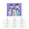 Покрывало-одеяло Mari Basil Флис Omori Game Ультрамягкое плед для автомобиля дивана кровати