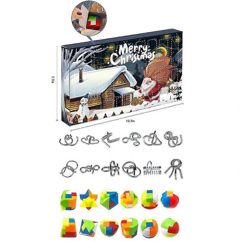 Christmas Advent Calendar Toy Gift Box Christmas Toys For Children Present