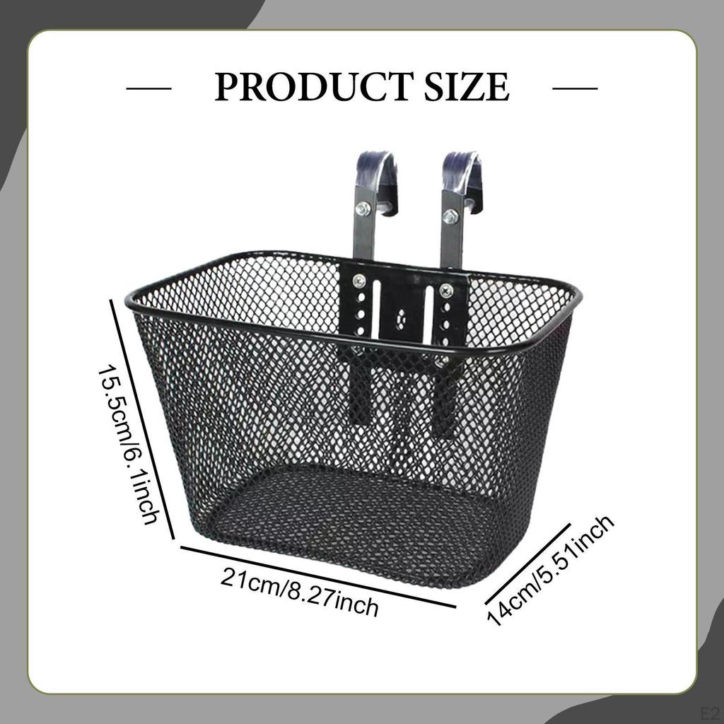 Детская велосипедная корзина Аксессуары Металлическая Детская Запасная часть для Мальчиков Девочек