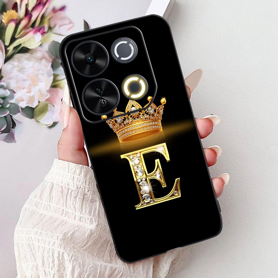 Чехол для ITEL P65 Милые буквы Силиконовый Мягкий ТПУ Задняя крышка Для ITEL P 65 P65 4G Чехол для телефона ITELP65 2024 Ударопрочный Coque Fundas