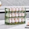 1PC Egg Refrigerator Storage Box Can Be Reversible Three Layers of 30 Egg Cartons Home Kitchen Egg Tray Multi-layer Egg Rack