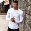 Muscleguys Spring and Autumn Men's Sports Fitness Comfortable Long Sleeved T-shirt Street Wear Bottoming Shirt