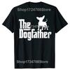 The Dogfather Chihuahua Funny Dog Owner T Shirts Graphic Cotton Streetwear Short Sleeve Birthday Gifts Summer Style Tshirt