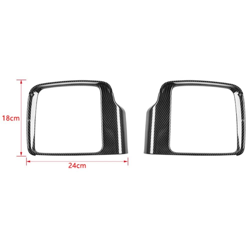 Внешнее зеркало заднего вида автомобиля, украшение для бровей, крышка, рамка, наклейки для Suzuki Jimny JB64 JB74-2023, авто