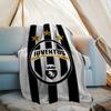 1PC Juventus Football Club Printed Soft Flannel Blanket Throw for Adult Bedroom Living Room Sofa Camping Travel Fan gifts Christmas Gifts