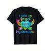 У меня есть ангел на небесах, я называю его своим внуком, футболка tie-dye, черная семейная футболка, хлопок, круглый вырез, любовь