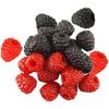 VORCOOL Food Sample Raspberry Simulation Fruit Blackberry Model Fake Real Look Fruit Food Model Photography Tools Pack of 40