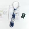 JK Bow Tie for Women, Japanese Uniform Shirt, College Style Student Plaid Tie, Men's Free Ribbon Accessories