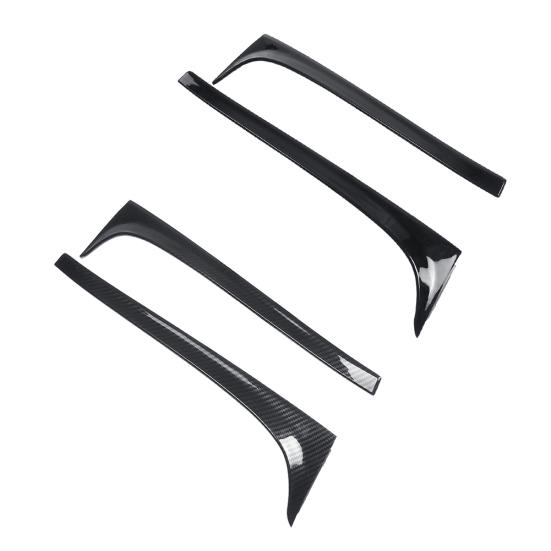 2 шт., автомобильный Стайлинг, боковой спойлер на заднее окно, крыло для VW Golf 7 MK7 2014-2018