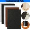 Anti Slip Furniture Leg Felt Pads Self Adhesive Furniture Felt Sheets  Hardwood Floor Protector