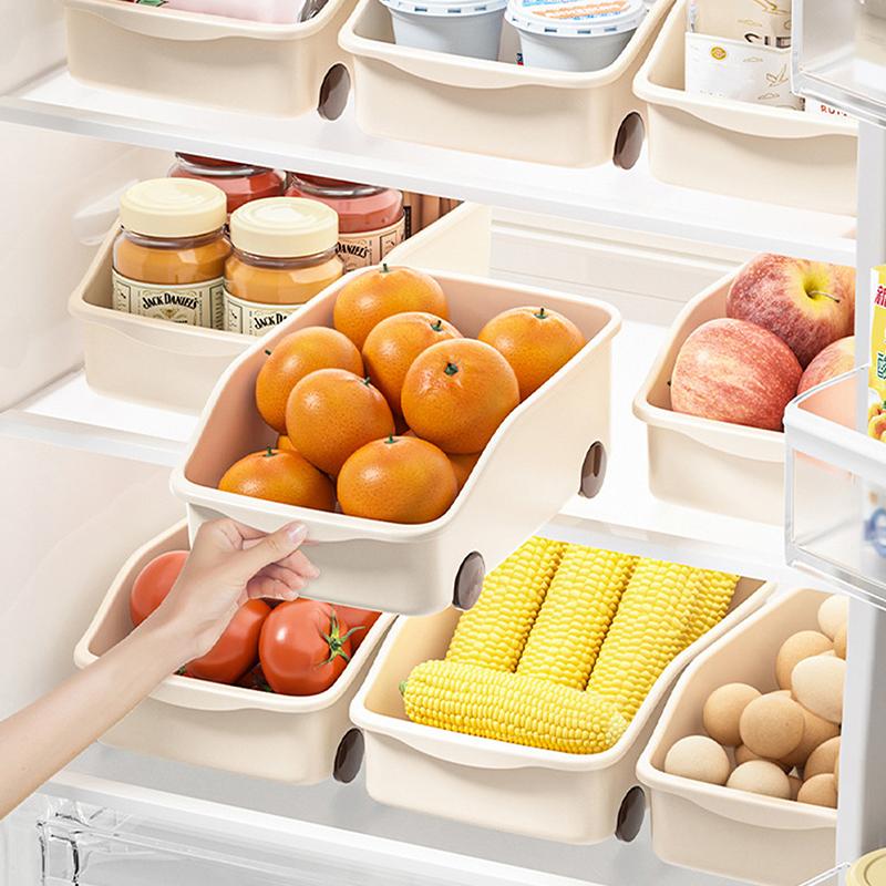 Ящик для хранения кухонных принадлежностей с колесами, контейнер для хранения бутылок и банок для приправ, органайзер для кухонного шкафа